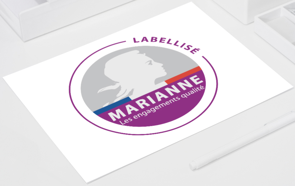 Logo de la labellisation Marianne